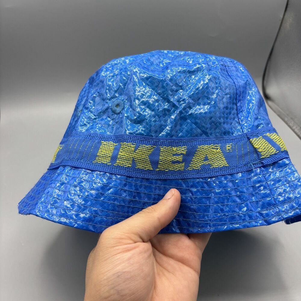 IKEA Bucket Hat Blue Streetwear Rain Sun Festival Set One Size
